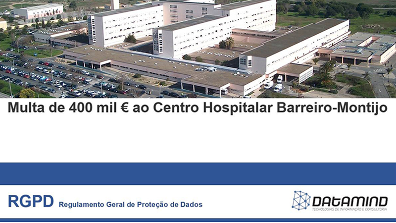 CNPD multa Hospital Público em 400.000€